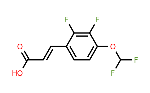 1807414-79-4 | 2,3-Difluoro-4-(difluoromethoxy)cinnamic acid