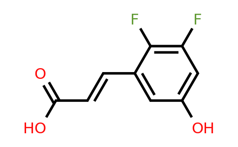 1807415-17-3 | 2,3-Difluoro-5-hydroxycinnamic acid
