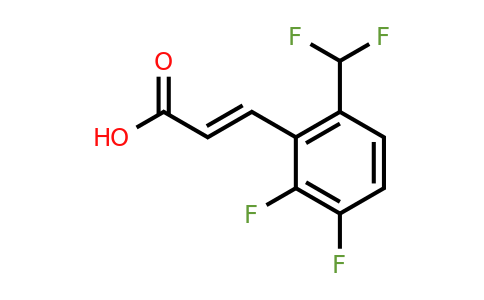 1807415-23-1 | 2,3-Difluoro-6-(difluoromethyl)cinnamic acid
