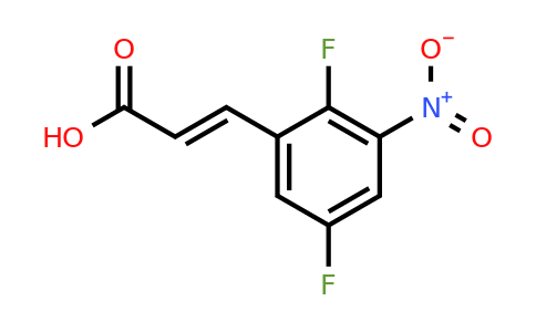 1807416-01-8 | 2,5-Difluoro-3-nitrocinnamic acid
