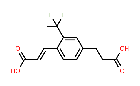 1807416-04-1 | 4-(2-Carboxyethyl)-2-(trifluoromethyl)cinnamic acid