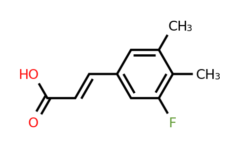 1807416-14-3 | 3,4-Dimethyl-5-fluorocinnamic acid