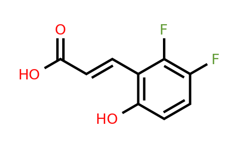 1807417-23-7 | 2,3-Difluoro-6-hydroxycinnamic acid