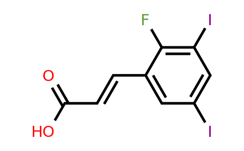 1807418-02-5 | 3,5-Diiodo-2-fluorocinnamic acid