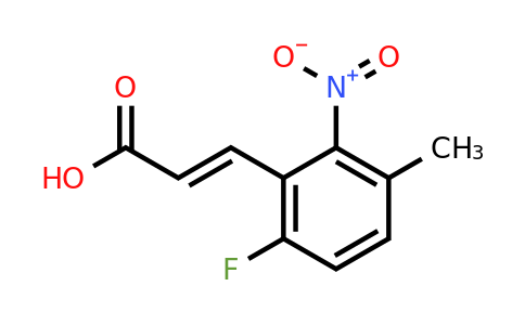 1807419-43-7 | 6-Fluoro-3-methyl-2-nitrocinnamic acid