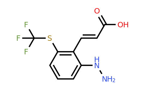1807420-56-9 | 2-Hydrazinyl-6-(trifluoromethylthio)cinnamic acid