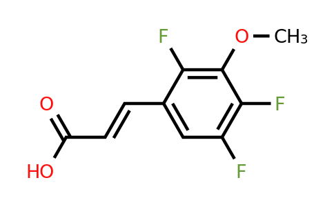 1807429-61-3 | 3-Methoxy-2,4,5-trifluorocinnamic acid