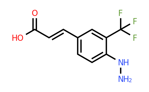1807433-11-9 | 4-Hydrazinyl-3-(trifluoromethyl)cinnamic acid