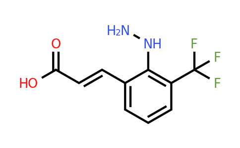1807434-99-6 | 2-Hydrazinyl-3-(trifluoromethyl)cinnamic acid