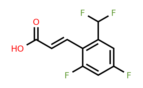 1807435-32-0 | 2,4-Difluoro-6-(difluoromethyl)cinnamic acid