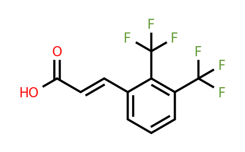 1807435-69-3 | 2,3-Bis(trifluoromethyl)cinnamic acid