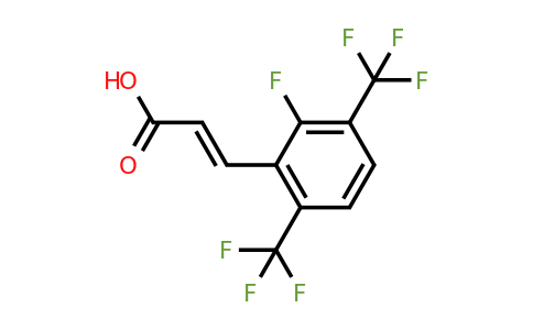 1807436-57-2 | 3,6-Bis(trifluoromethyl)-2-fluorocinnamic acid