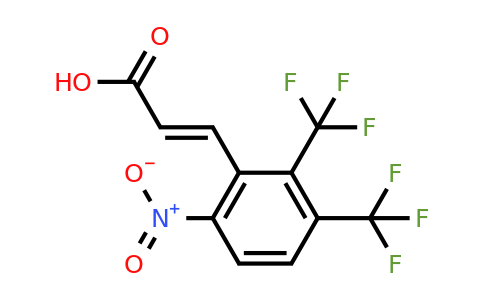 1807436-80-1 | 2,3-Bis(trifluoromethyl)-6-nitrocinnamic acid