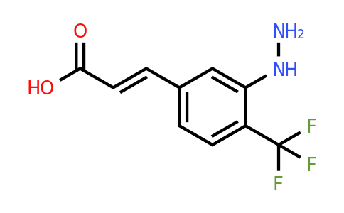 1807436-95-8 | 3-Hydrazinyl-4-(trifluoromethyl)cinnamic acid