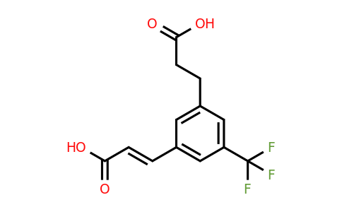 1807437-07-5 | 3-(2-Carboxyethyl)-5-(trifluoromethyl)cinnamic acid