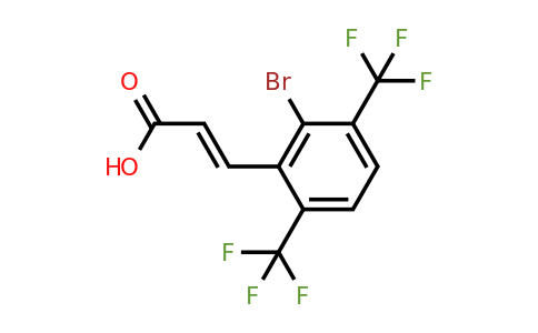 1807438-67-0 | 3,6-Bis(trifluoromethyl)-2-bromocinnamic acid