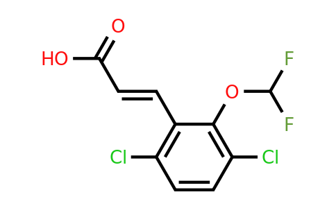 1807439-20-8 | 3,6-Dichloro-2-(difluoromethoxy)cinnamic acid