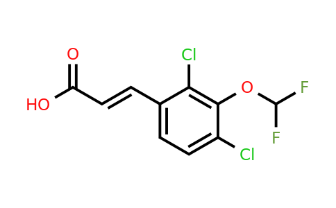 1807439-76-4 | 2,4-Dichloro-3-(difluoromethoxy)cinnamic acid