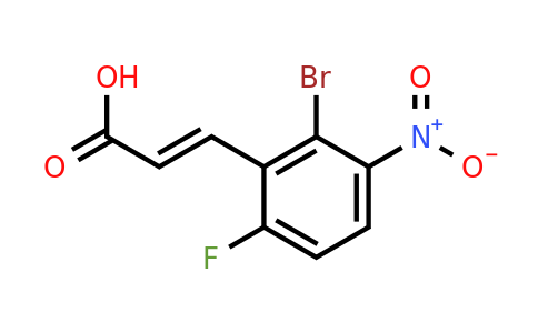 1807440-01-2 | 2-Bromo-6-fluoro-3-nitrocinnamic acid