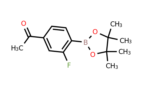 1807685-51-3 | 4-ACetyl-2-fluorobenzeneboronic acid pinacol ester