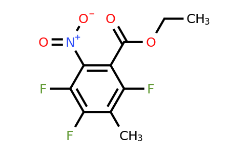 181216-49-9 | Ethyl 3-methyl-6-nitro-2,4,5-trifluorobenzoate
