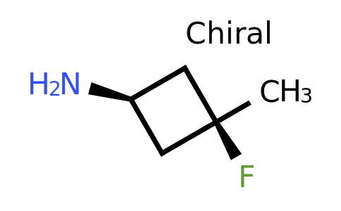 1812174-84-7 | cis-3-fluoro-3-methyl-cyclobutanamine