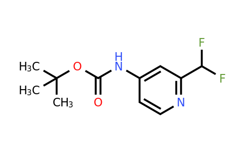 1816283-57-4 | tert-Butyl (2-(difluoromethyl)pyridin-4-yl)carbamate