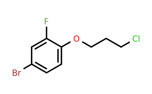 181807-91-0 | 4-bromo-1-(3-chloropropoxy)-2-fluorobenzene