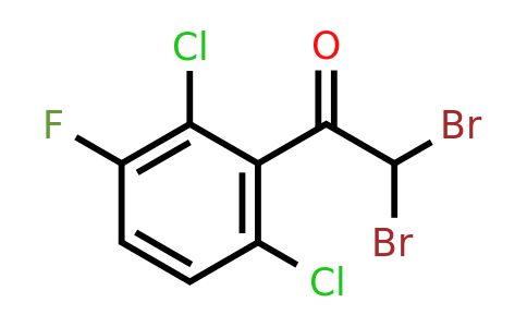 1820604-17-8 | 2,2-Dibromo-1-(2,6-dichloro-3-fluorophenyl)ethanone