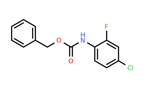 1820648-53-0 | Benzyl (4-chloro-2-fluorophenyl)carbamate
