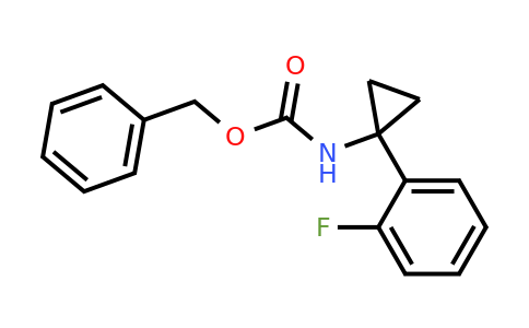 1820648-90-5 | Benzyl (1-(2-fluorophenyl)cyclopropyl)carbamate