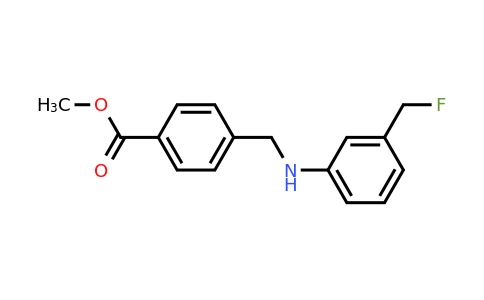 1820734-56-2 | Methyl 4-[[[3-(Fluoromethyl)phenyl]amino]methyl]benzoate