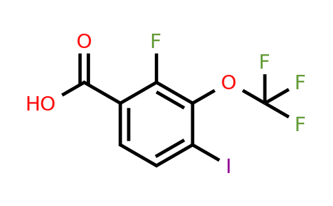 1822809-94-8 | 2-Fluoro-4-iodo-3-(trifluoromethoxy)benzoic acid