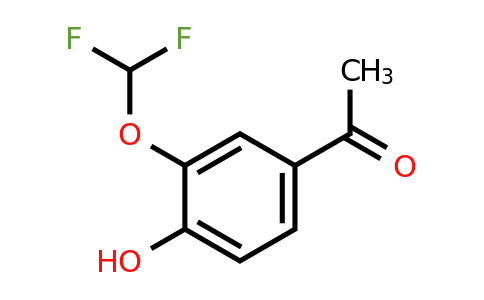 1822975-47-2 | 3'-Difluoromethoxy-4'-hydroxyacetophenone