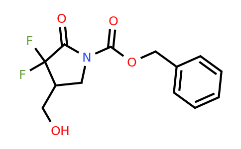 1823231-44-2 | Benzyl 3,3-difluoro-4-(hydroxymethyl)-2-oxopyrrolidine-1-carboxylate