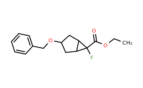 1823316-44-4 | Ethyl 3-(benzyloxy)-6-fluorobicyclo[3.1.0]hexane-6-carboxylate