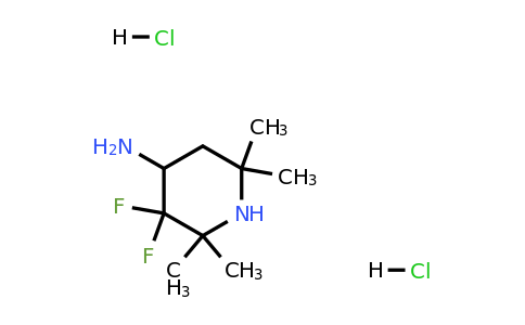 1823321-31-8 | 3,3-Difluoro-2,2,6,6-tetramethylpiperidin-4-amine dihydrochloride