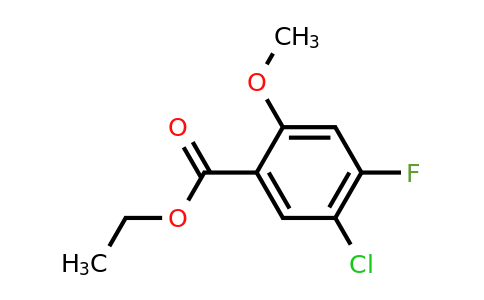 1823344-14-4 | Ethyl 5-chloro-4-fluoro-2-methoxybenzoate