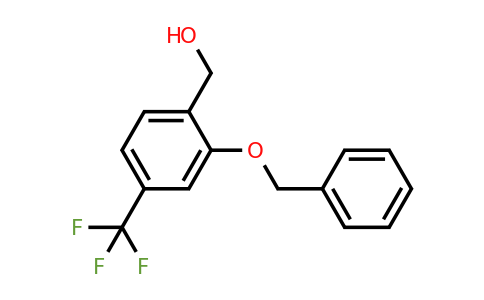 1823499-69-9 | (2-(Benzyloxy)-4-(trifluoromethyl)phenyl)methanol
