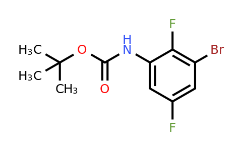 1823510-92-4 | tert-Butyl (3-bromo-2,5-difluorophenyl)carbamate