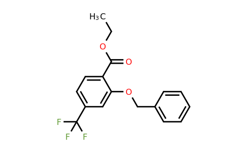 1823511-40-5 | Ethyl 2-(benzyloxy)-4-(trifluoromethyl)benzoate