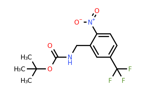 1823520-26-8 | tert-Butyl 2-nitro-5-(trifluoromethyl)benzylcarbamate