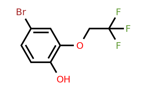 4-Bromo-2-(2,2,2-trifluoroethoxy)phenol