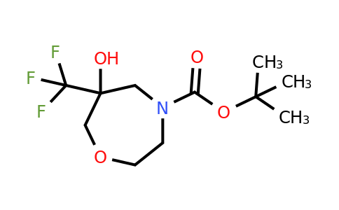 1823776-46-0 | tert-Butyl 6-hydroxy-6-(trifluoromethyl)-1,4-oxazepane-4-carboxylate