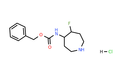 1823835-61-5 | Benzyl (5-fluoroazepan-4-yl)carbamate hydrochloride
