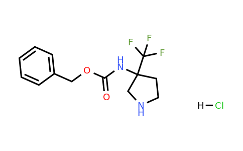 1824018-19-0 | Benzyl (3-(trifluoromethyl)pyrrolidin-3-yl)carbamate hydrochloride