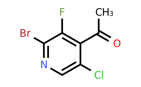 1824268-66-7 | 1-(2-Bromo-5-chloro-3-fluoropyridin-4-yl)ethanone