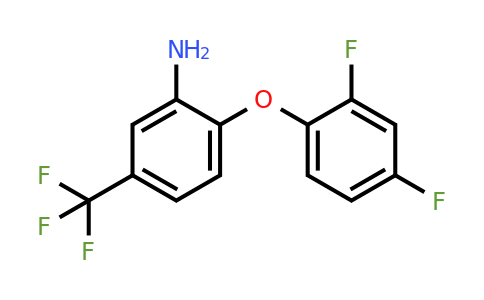183110-79-4 | 2-(2,4-Difluorophenoxy)-5-(trifluoromethyl)aniline