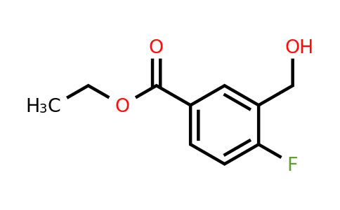 1835179-57-1 | Ethyl 4-fluoro-3-(hydroxymethyl)benzoate