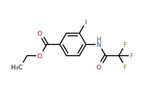 183989-83-5 | Ethyl 3-iodo-4-(2,2,2-trifluoroacetamido)benzoate